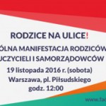 Rodzice na ulice