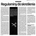 Regulaminy do skreślenia